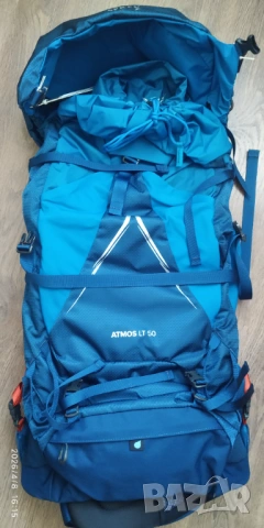 Osprey Atmos AG LT 50 Night Shift -Scoria Blue , снимка 2 - Раници - 50642863