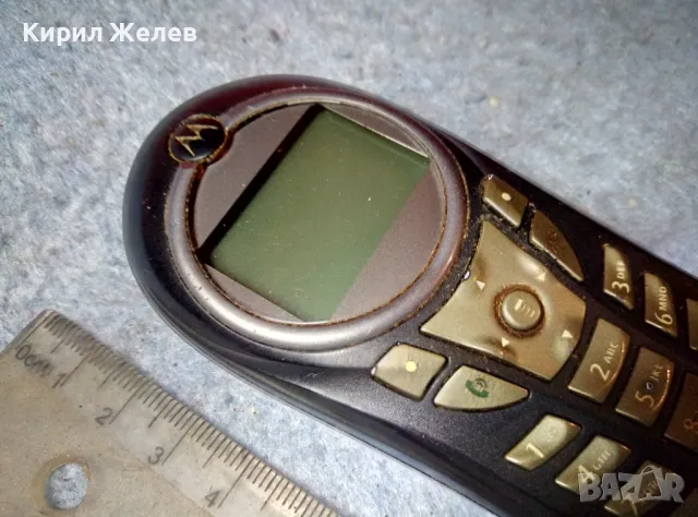 MOTOROLA C115 Стар КОЛЕКЦИОНЕРСКИ МОБИЛЕН ТЕЛЕФОН GSM АПАРАТ МОТОРОЛА 47680, снимка 6 - Motorola - 47614340