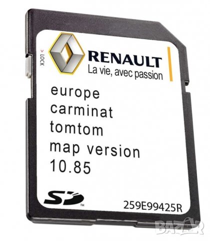 🚗 RENAULT TomTom R-LINK V 10 10.65 10.85 11.05 SD CARD Навигационна сд карта Zoe Captur Clio Twingo, снимка 9 - Навигация за кола - 35665828