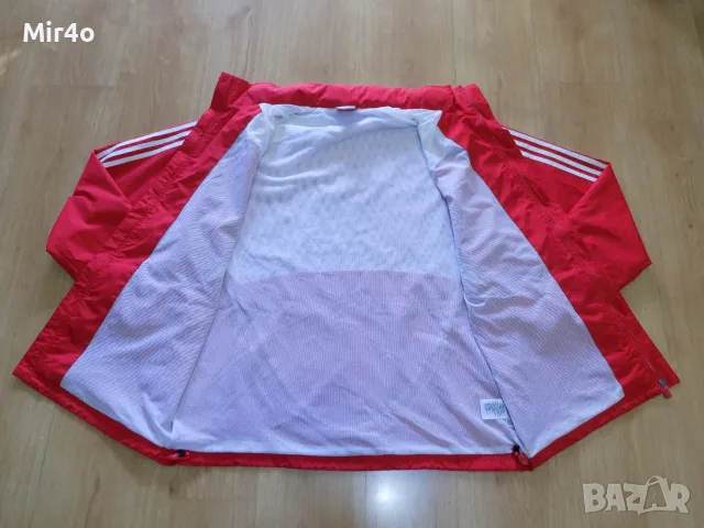 горнище ajax adidas retro vintage яке екип суичър блуза футболно мъжко оригинал XXL, снимка 3 - Спортни дрехи, екипи - 47816232