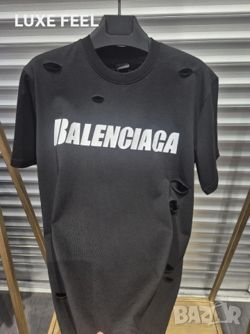Balenciaga 🔹Мъжки Тениски , снимка 2 - Тениски - 53943490