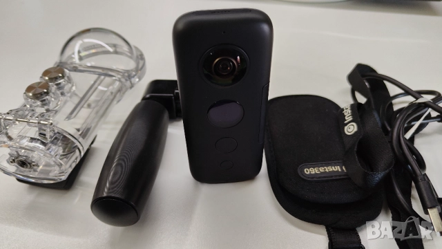 Insta360 ONE X камера с водолазен кейс, снимка 6 - Камери - 52872367