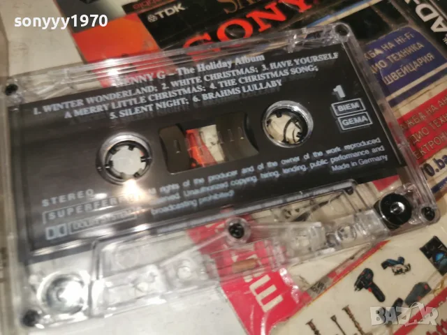 KENNY G-ORIGINAL TAPE 2509261550H2E8R, снимка 5 - Аудио касети - 56224417
