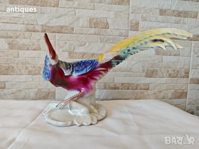 Порцеланова фигура - Фазан - ИЗИДА - Българско производство