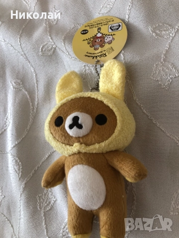 Колекционерски японски плюшен талисман Rilakkuma (San-X) –  Рилакума лимитирана серия, нов с етикет, снимка 8 - Колекции - 56153771