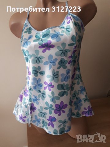 Сатенена пижама, снимка 3 - Пижами - 37461956