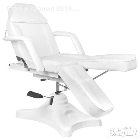 Стол за педикюр A 234C - черен/бял, снимка 2 - Педикюр и маникюр - 44511782