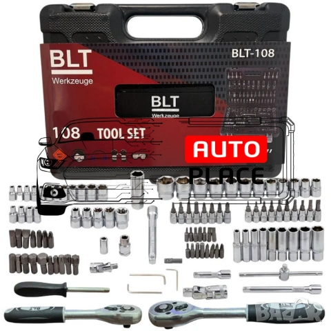 Гедоре 108 части 1/4“ и 3/8“ BLT Werkzeuge