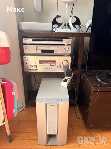 Ресийвър Sony STR-DB790 – отличен, с оригинално дистанционно, снимка 3 - Ресийвъри, усилватели, смесителни пултове - 56218387