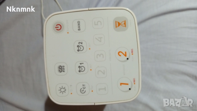 Радио часовник/нощна лампа , снимка 4 - Радиокасетофони, транзистори - 52817420