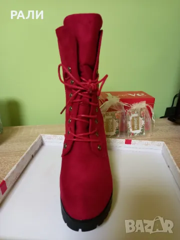 Боти, снимка 3 - Дамски боти - 48502555