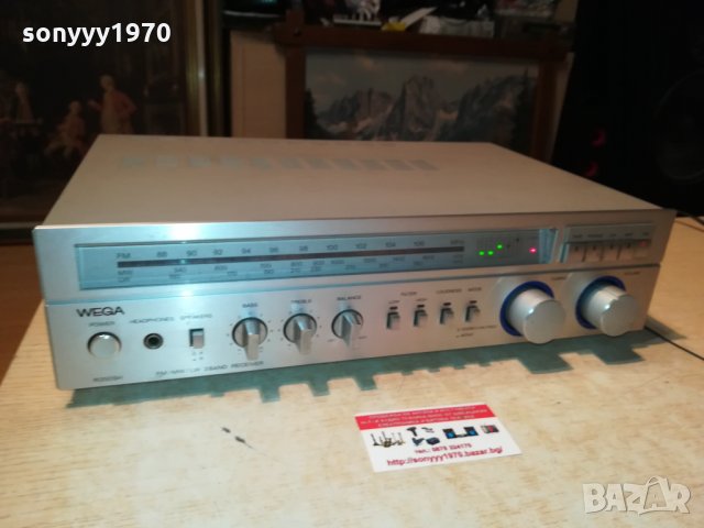 WEGA R350SH 350watt receiver-made in west germany 1509211958, снимка 3 - Ресийвъри, усилватели, смесителни пултове - 34145809