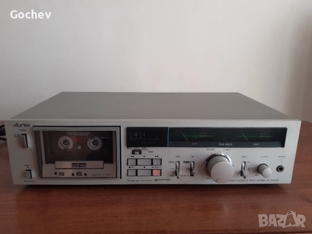 Касетен дек Aurex PC X45AD, снимка 4 - Декове - 52185632