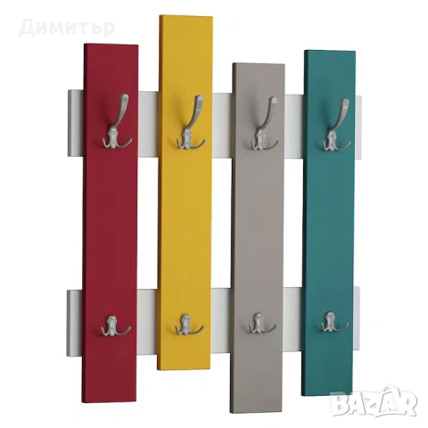 Закачалка за стена WAVE 79x64 cм многоцветна, снимка 2 - Закачалки - 54223467