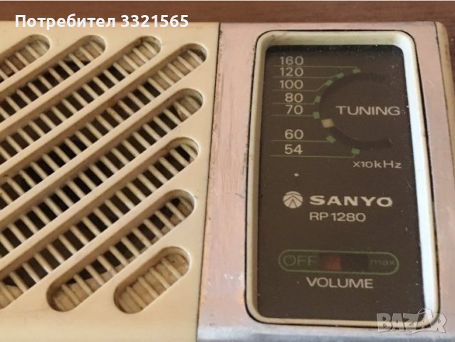Транзистор Sanyo, снимка 2 - Радиокасетофони, транзистори - 39235020