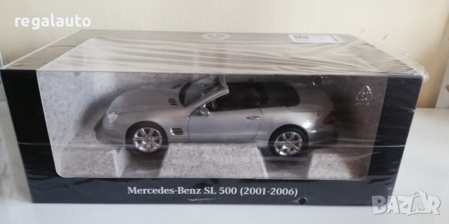 B66040688,Умален модел die-cast Mercedes-Benz SL 500 R 230 (2001-2006),1:18, снимка 4 - Колекции - 39103301