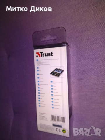 Trust stylus pen за таблет или смартфон за сензорният екран-в еконт и спиди за подпис ги ползват-нов, снимка 3 - Друга електроника - 42273206