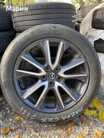 Лети джанти 18 цола Mazda cx 3, снимка 10 - Гуми и джанти - 52455838