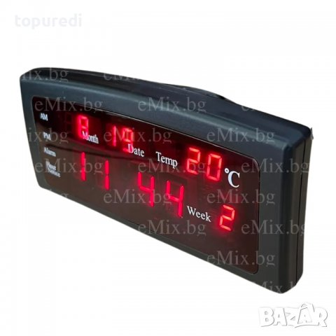 LED ЦИФРОВ ЧАСОВНИК CX-868, снимка 1