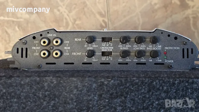 Усилвате с каса Blaupunkt GTA 450  640W, снимка 6 - Ресийвъри, усилватели, смесителни пултове - 56183590