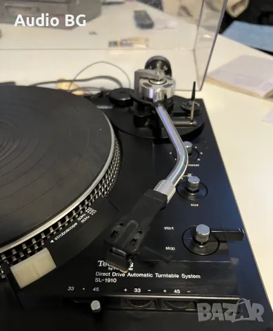 Technics SL-1910 Shure Hi-Fi, снимка 4 - Грамофони - 49019411