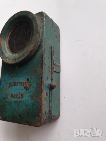 Рядък немски сигнален фенер PERTRIX N 678 WWII, снимка 11 - Колекции - 39833569