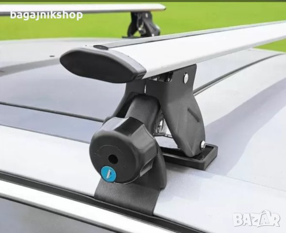 Универсални напречни греди за коли без рейки - 132см, с ключ, снимка 2 - Аксесоари и консумативи - 44448260