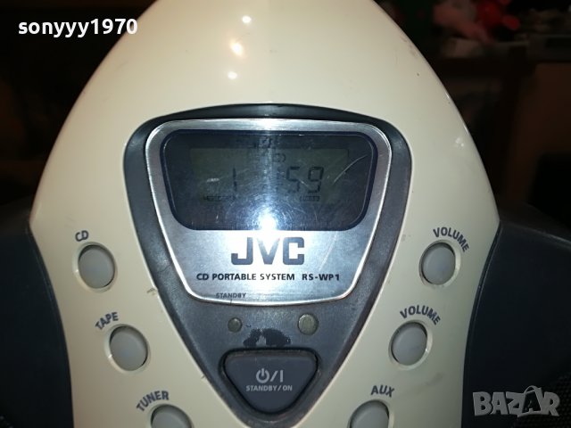 JVC RS-WP1WT 12V CD PORTABLE SYSTEM-SWISS 1106221826, снимка 12 - Ресийвъри, усилватели, смесителни пултове - 37054092