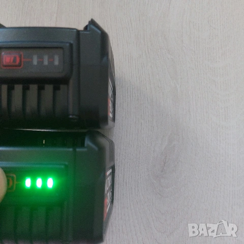 КОМПЛЕКТ 2 бр. Батерии 18V / 20V MAX 5.0Ah Li-ion (PBA18V) – за Bosch, Gardena и др., снимка 8 - Други инструменти - 54324064