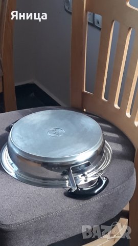 AMC дълбок тиган качествен, снимка 4 - Съдове за готвене - 21542267