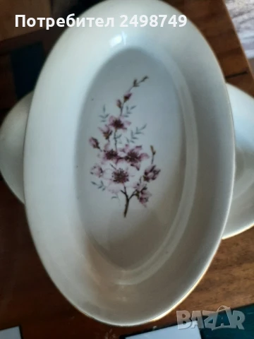 Чинии порцеланови, българско производство, НОВИ, снимка 12 - Чинии - 50475311