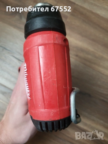 Пистолет за г въздух Miwaukee M18 BHG. Само тяло, но работи отлично. 70€ (без коментар!), снимка 5 - Други инструменти - 54149632