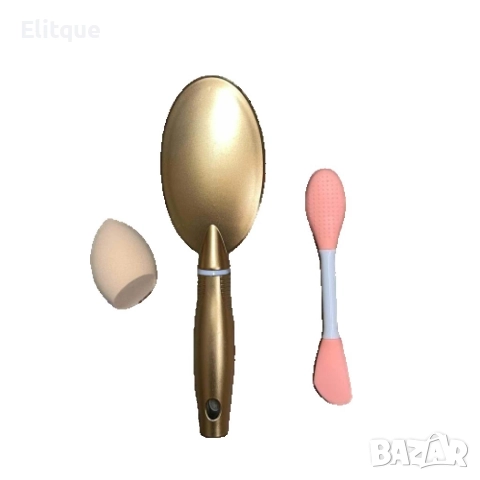 Комплект за красота четка за коса, гъба, кърпа за коса + четка за баня, снимка 7 - Други - 52895656