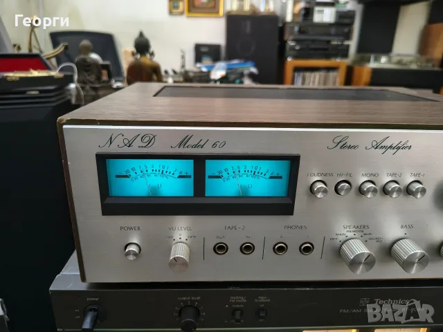 Усилвател NAD Model 60, снимка 2 - Ресийвъри, усилватели, смесителни пултове - 55768702