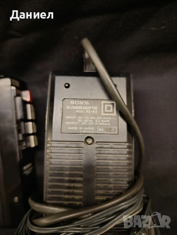 Ретро диктофон Sony, снимка 7 - Антикварни и старинни предмети - 53932383