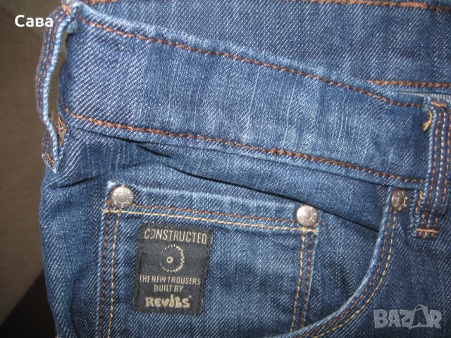 Дънкови бермуди REVILS  мъжки,ХЛ, снимка 4 - Къси панталони - 37812367