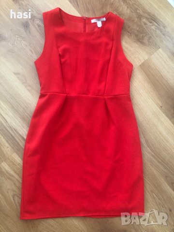 Елегантна червена рокля, снимка 1 - Рокли - 37540336