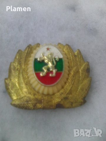 Офицерска кокарда от НРБ, снимка 1