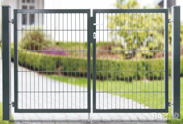 ВРАТА за двора от стоманени профили и заварени мрежи --ПРОИЗВОДИТЕЛ на врати и оградни мрежи, снимка 4 - Строителни материали - 42860708