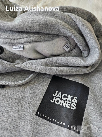 Нов Мъжки Суичър Jack & Jones , снимка 3 - Суичъри - 53172920