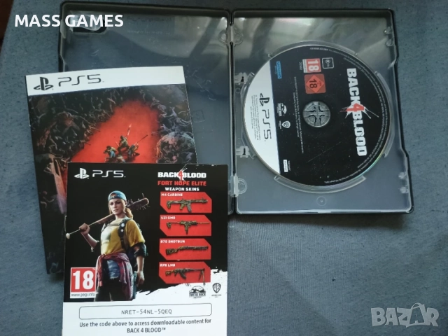Back4Blood PS5 Steel Book, снимка 3 - Игри за PlayStation - 55971582