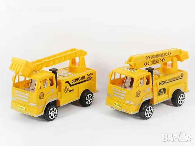 Строителна машина камион с кран