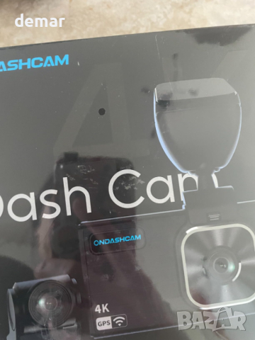 ONDASHCAM Dash Cam, 4K Dash Cam отпред и отзад, 5G WiFi, 3,5" екран, снимка 9 - Аксесоари и консумативи - 44736555