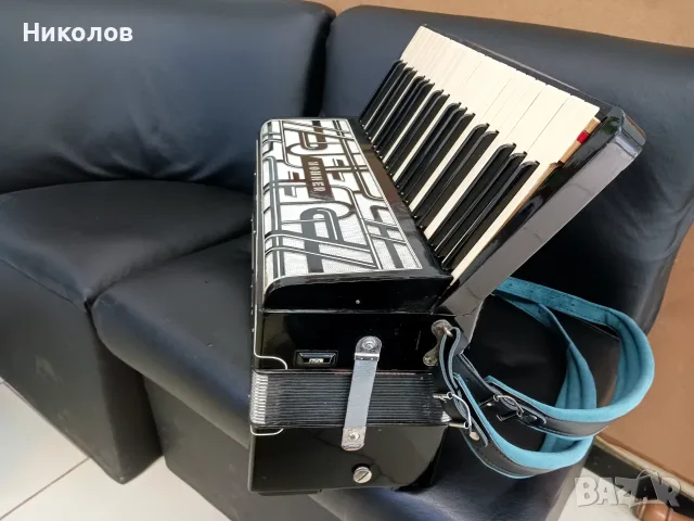 Акордеон Hohner Verdi 120 баса, снимка 2 - Акордеони - 56014496