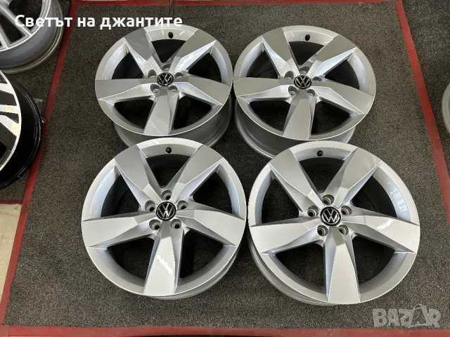 17 Цола 5x100 Оригинални Нови VW T Cross  Polo Skoda Scala Kamiq , снимка 6 - Гуми и джанти - 49560362