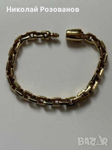 Мъжка златна гривна НОВА