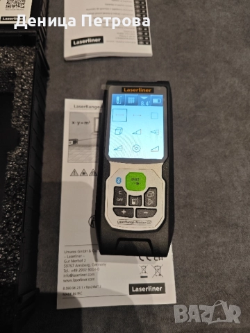 Лазерна ролетка Laserliner Master Gi7 Pro, зелен лъч, снимка 2 - Измервателни инструменти - 52267374
