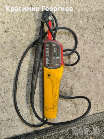 fluke t100 tester