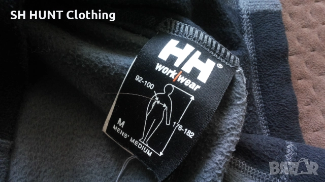 HELLY HANSEN Work Polar Fleece Jacket размер М работна поларена горница W4-183, снимка 12 - Суичъри - 51967685