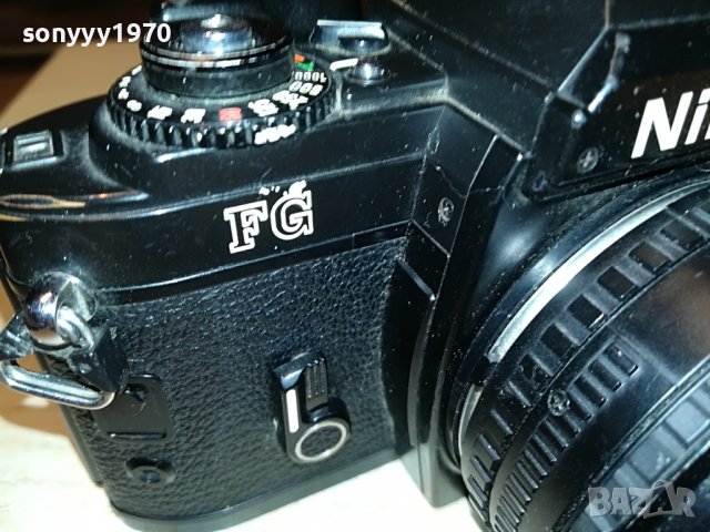 NIKON FG-MADE IN JAPAN-ВНОС FRANCE 2905222039, снимка 4 - Фотоапарати - 36914399